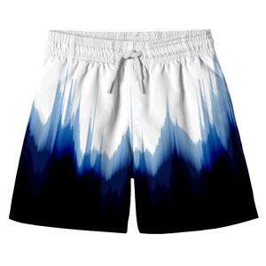 NWT Stella Cove Boys Swim Shorts Dipped blue black and white size 12
